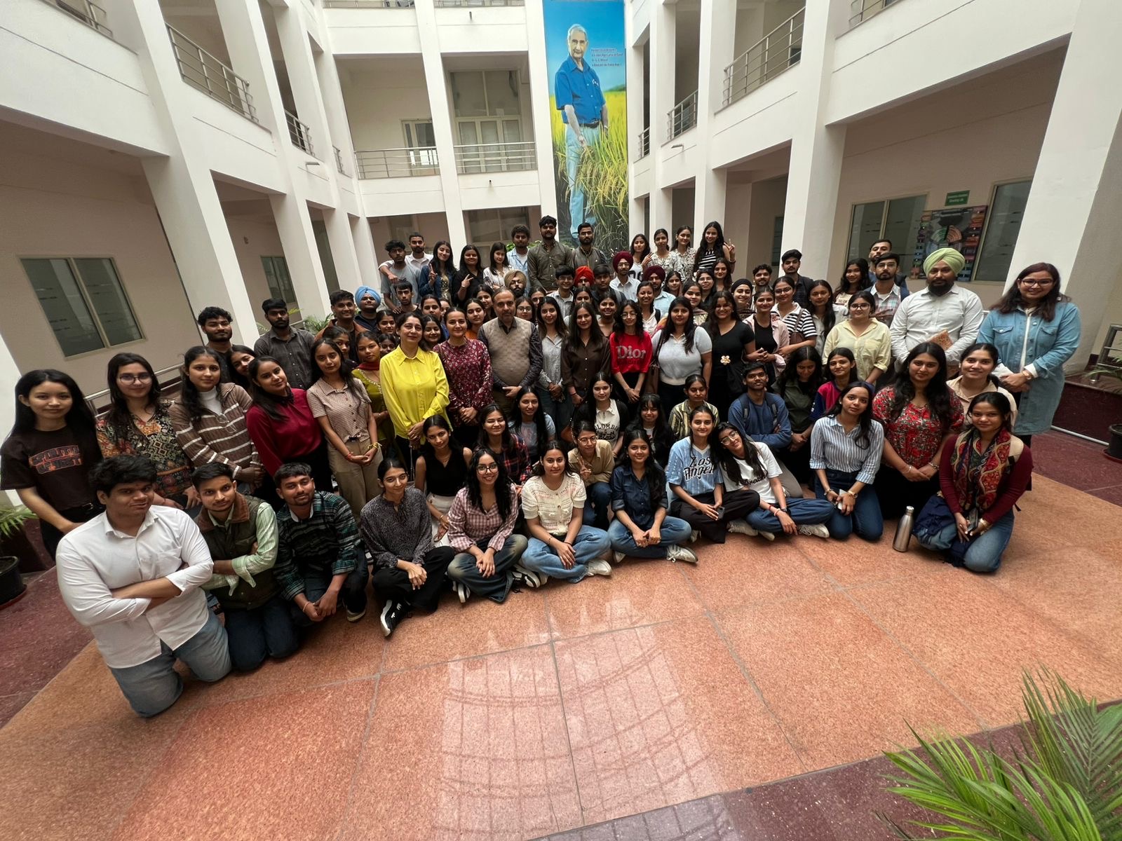 Educational visit to Punjab Agricultural University, Ludhiana (Mar 19, 2026).